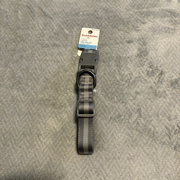 Boots & Barkley Other - Boots & Barkley Comfort Dog Collar Gray (Large)